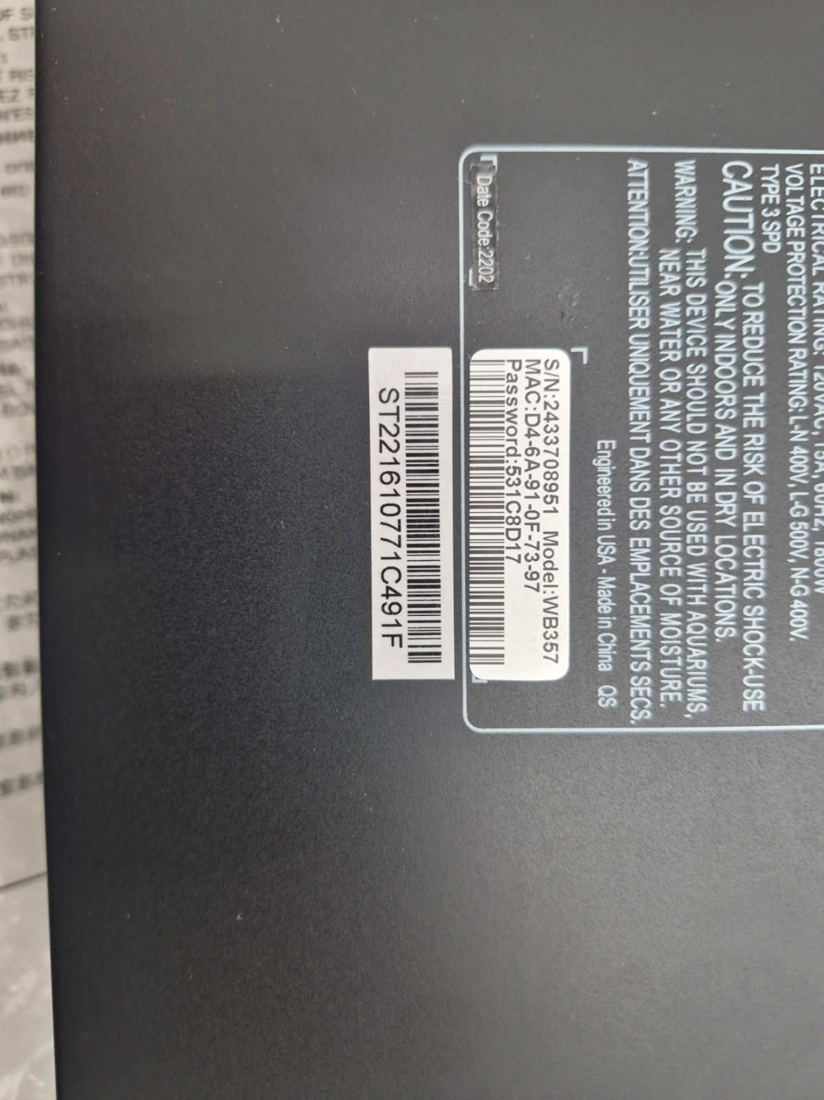 Thrustmaster TMX Force Feedback Wheel ONLY ST221610771C491F