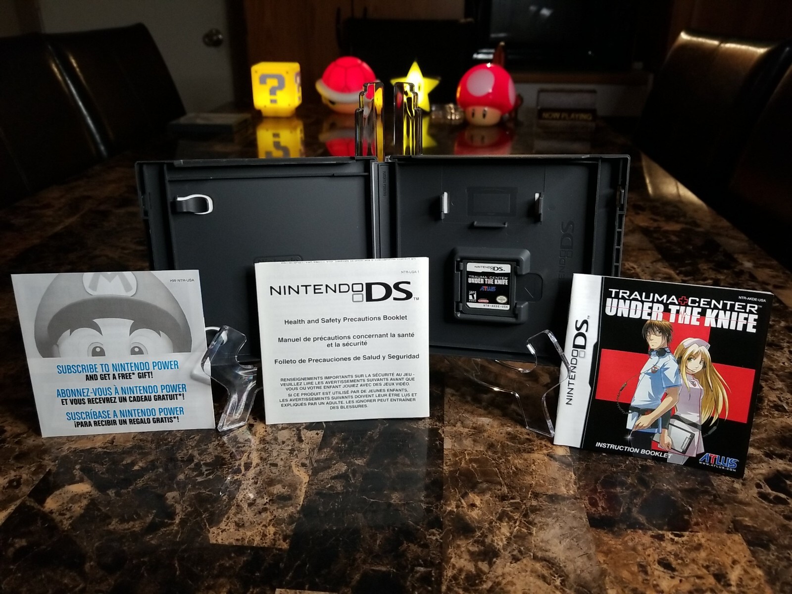 TRAUMA CENTER UNDER THE KNIFE COMPLETE NINTENDO 2004 DS ALTUS 2005 CIB 1 OWNER!