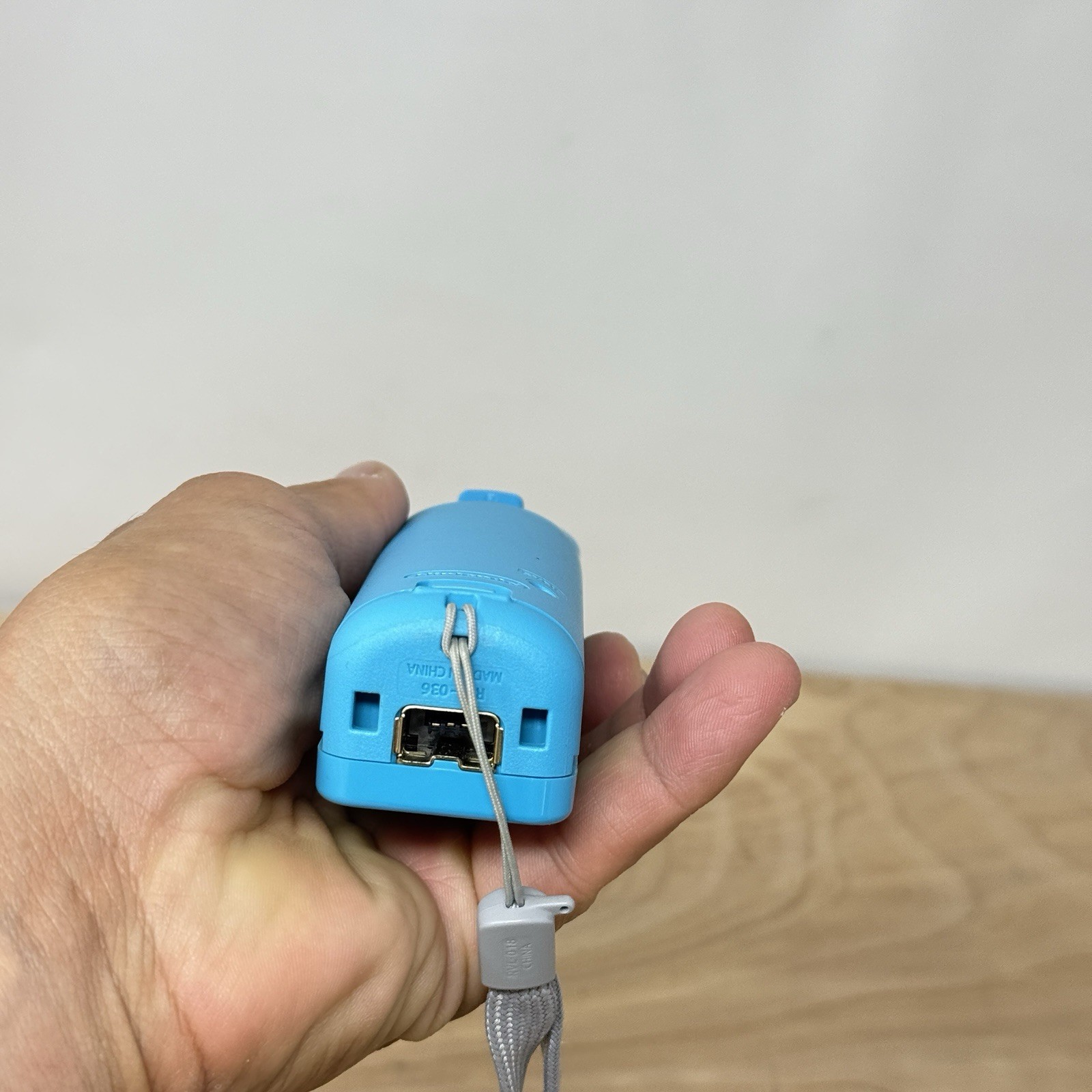 OEM Nintendo Wii Remote MotionPlus RVL-036 Blue Wiimote Controller Tested Works