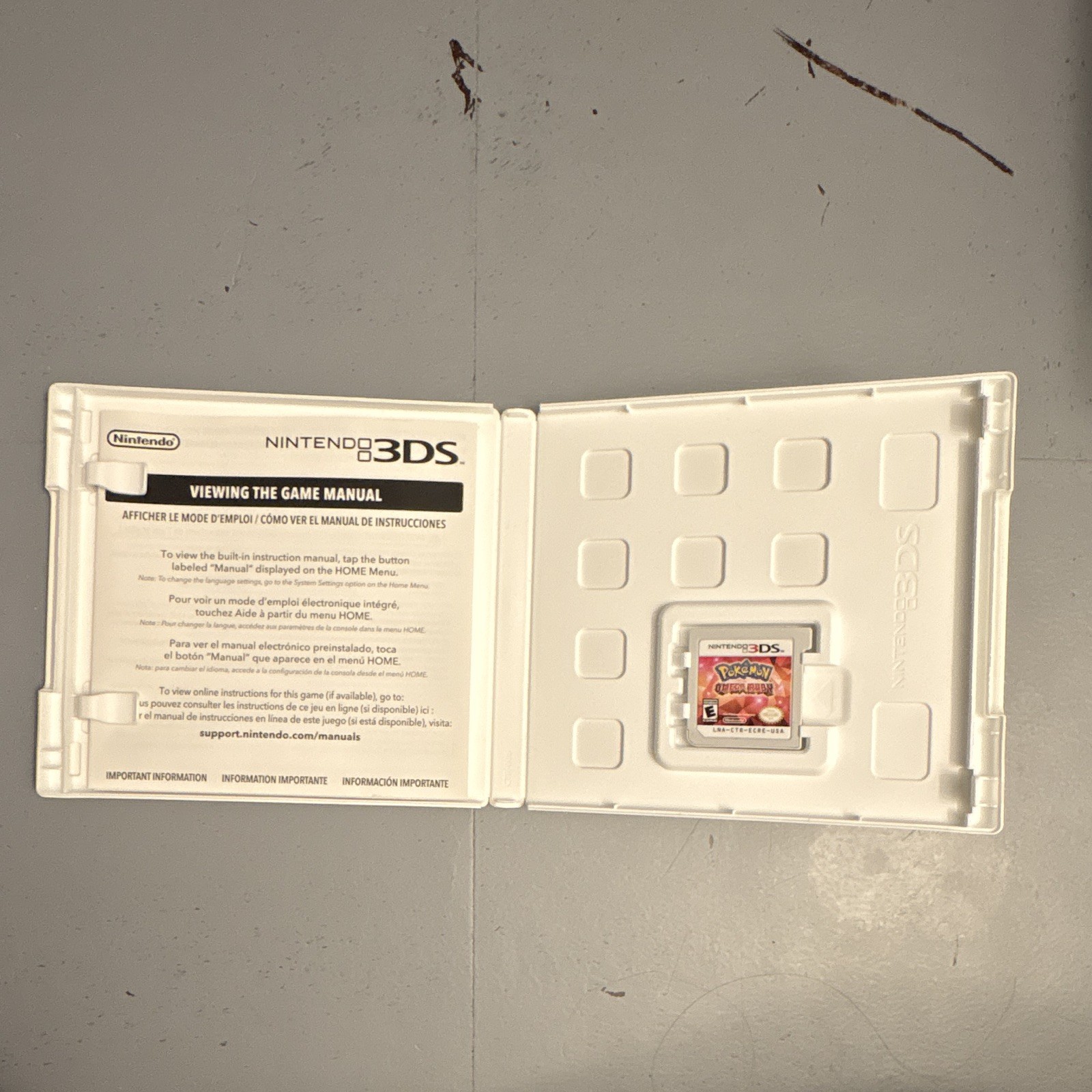 Pokémon Omega Ruby Pokémon Series JRPG Multiplayer E Nintendo 3DS NTSC-U/C 2014