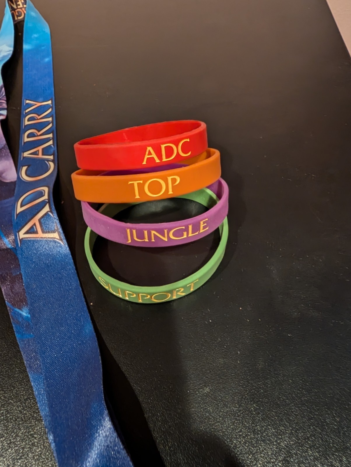 League Of Legends Reversable Lanyards & Wristbands Lot