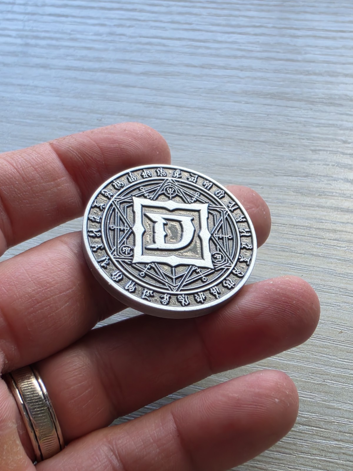 Diablo 4 IV Developer Coin Medal Season IX Sins Of The Horadrim #9 Rare Blizzard