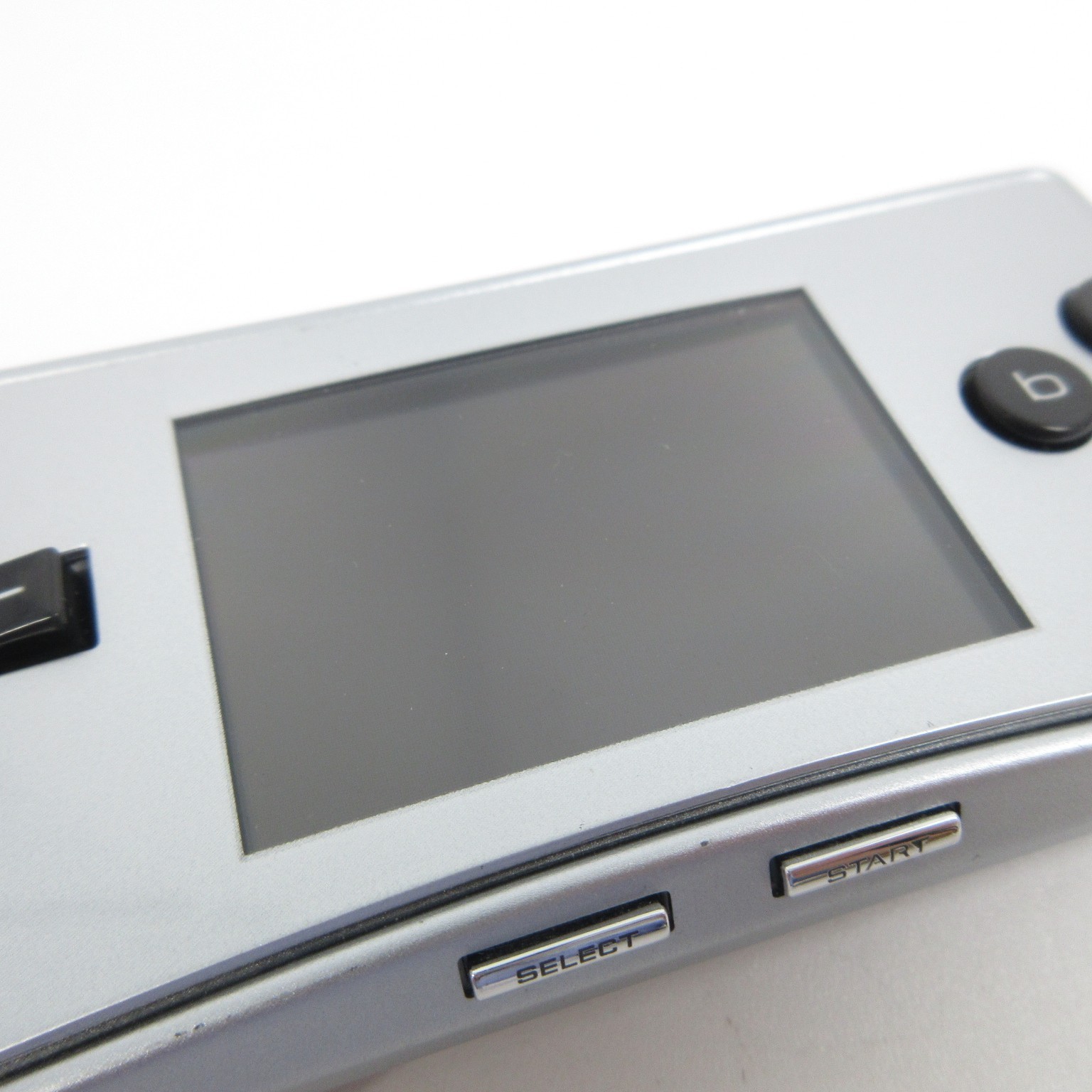 【Very Good】Nintendo GameBoy Micro Silver Console #RET08/0616/03