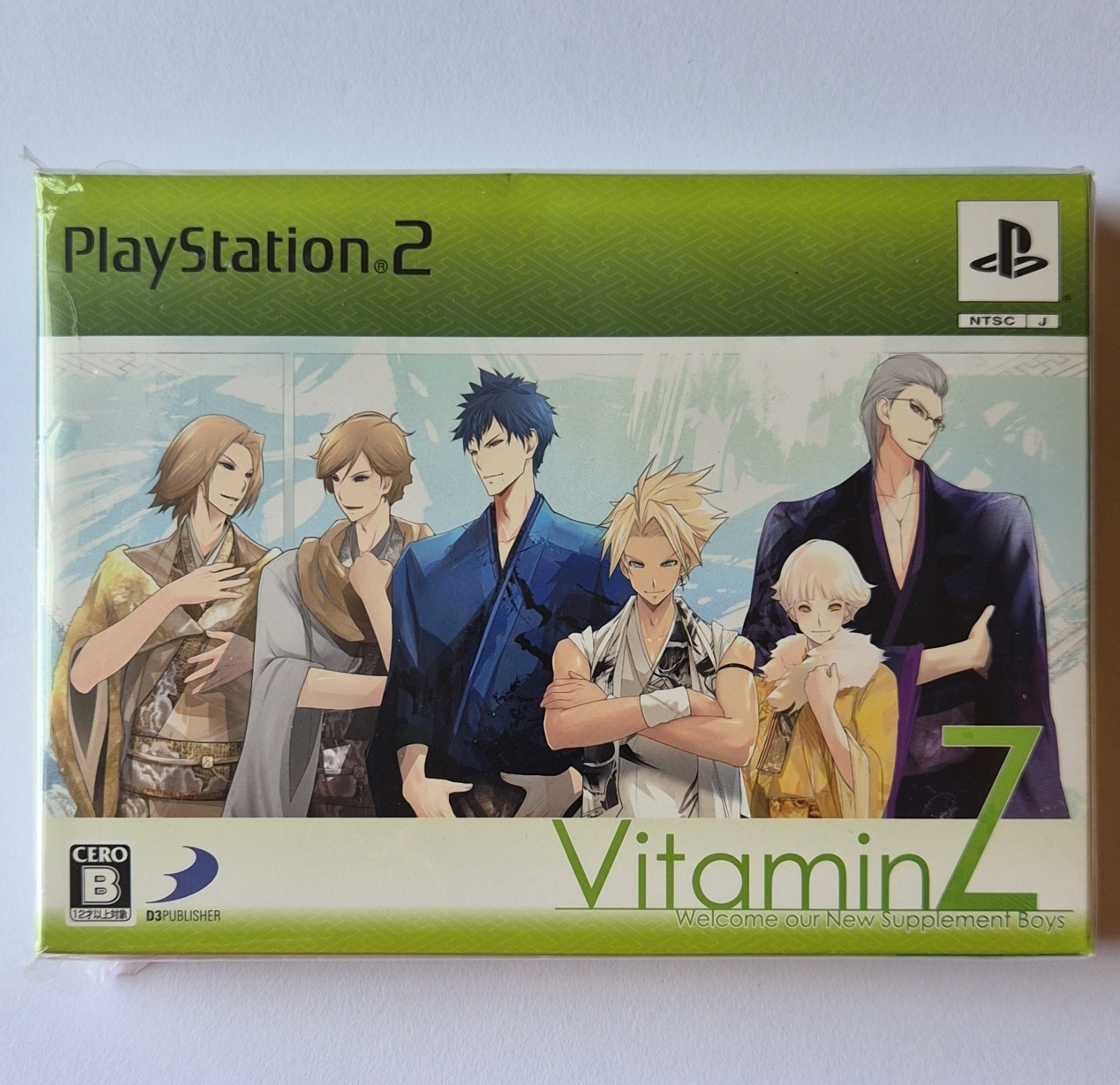 D3PUBLISHER VitaminZ PS2 NTSC-J (Japan) Visual Novel Dating Sim 2009 Manual
