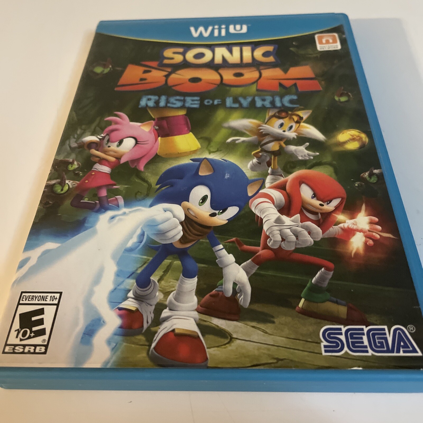Sonic Boom: Rise of Lyric (Nintendo Wii U, 2014) No Manual