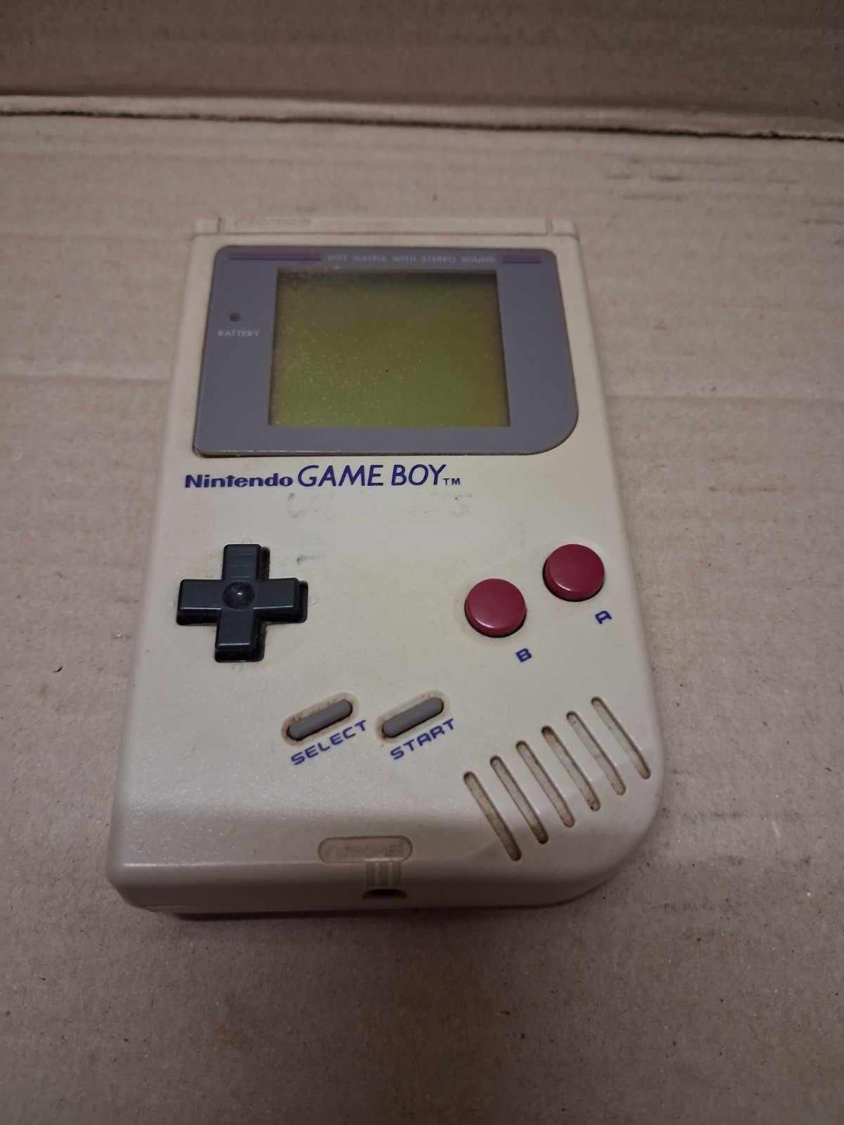 Nintendo Gameboy Original DMG-01 Handheld 1989 FOR PARTS Only