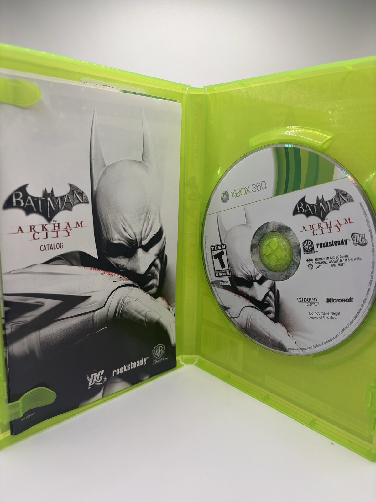 Batman Arkham City Xbox 360 Complete CIB Tested