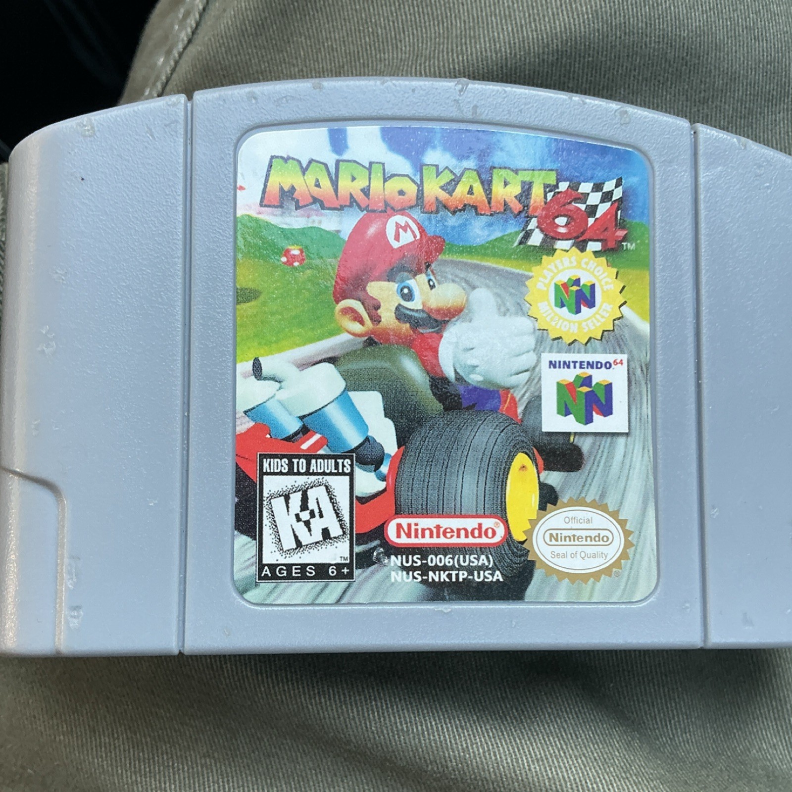 Nintendo Mario Kart 64 Nintendo 64 NTSC-U/C K-A Racing Mario Kart Series