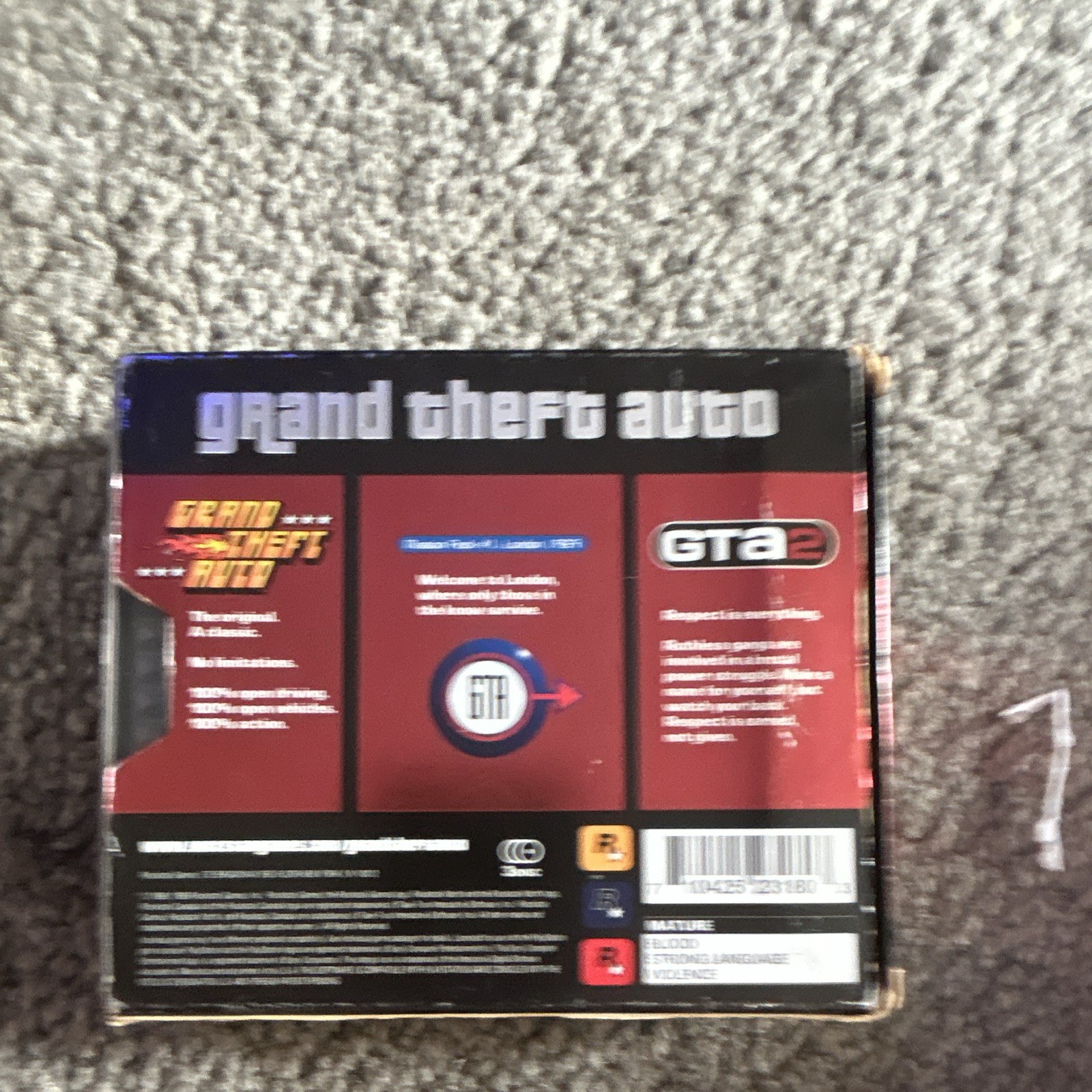 Rockstar Grand Theft Auto Collector’s Edition (Sony PlayStation 1 w/ maps