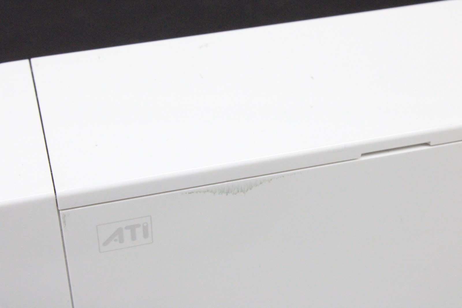 Nintendo Wii RVL-001 Gaming Console w/ Cords No Controllers/Sensor Tested Works