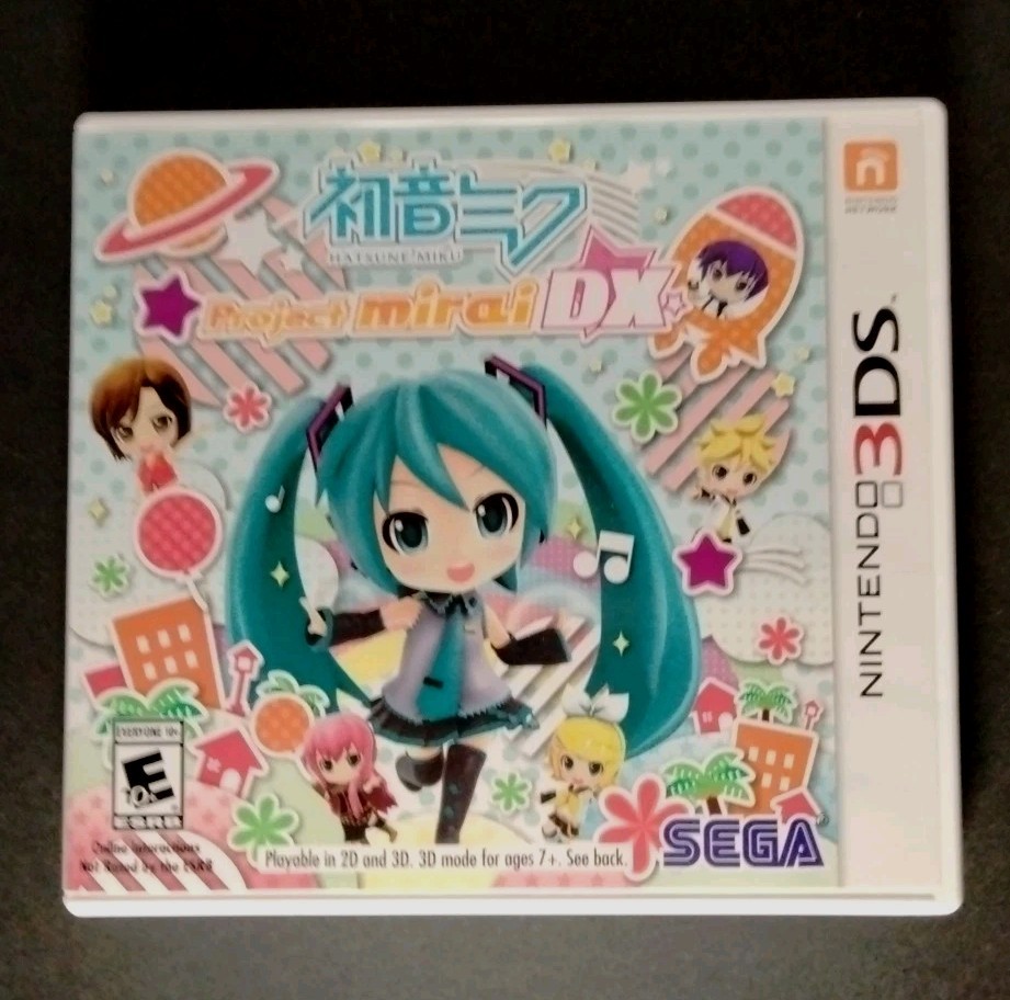 Project Mirai DX Nintendo 3ds Authentic Case Artwork ONLY