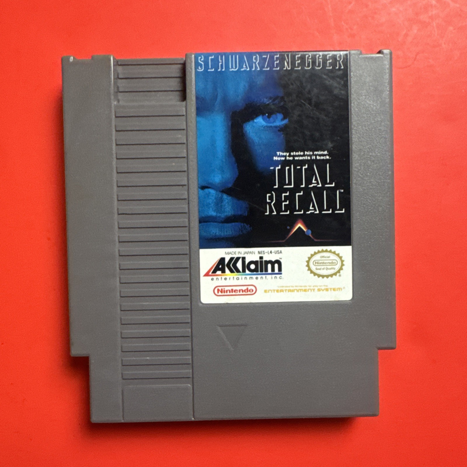 Total Recall Nintendo Entertainment System NES Game Cart Only 100% Authentic