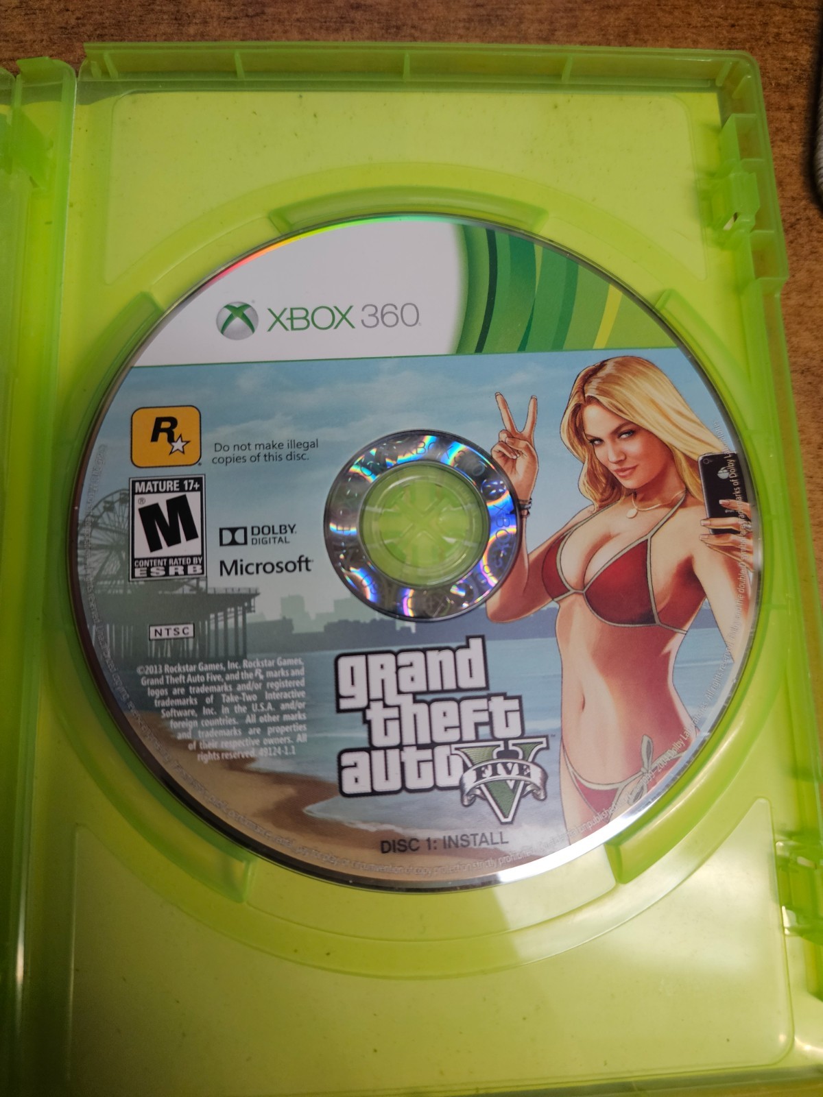 Grand Theft Auto V – Microsoft Xbox 360 (COMPLETE)(TESTED)