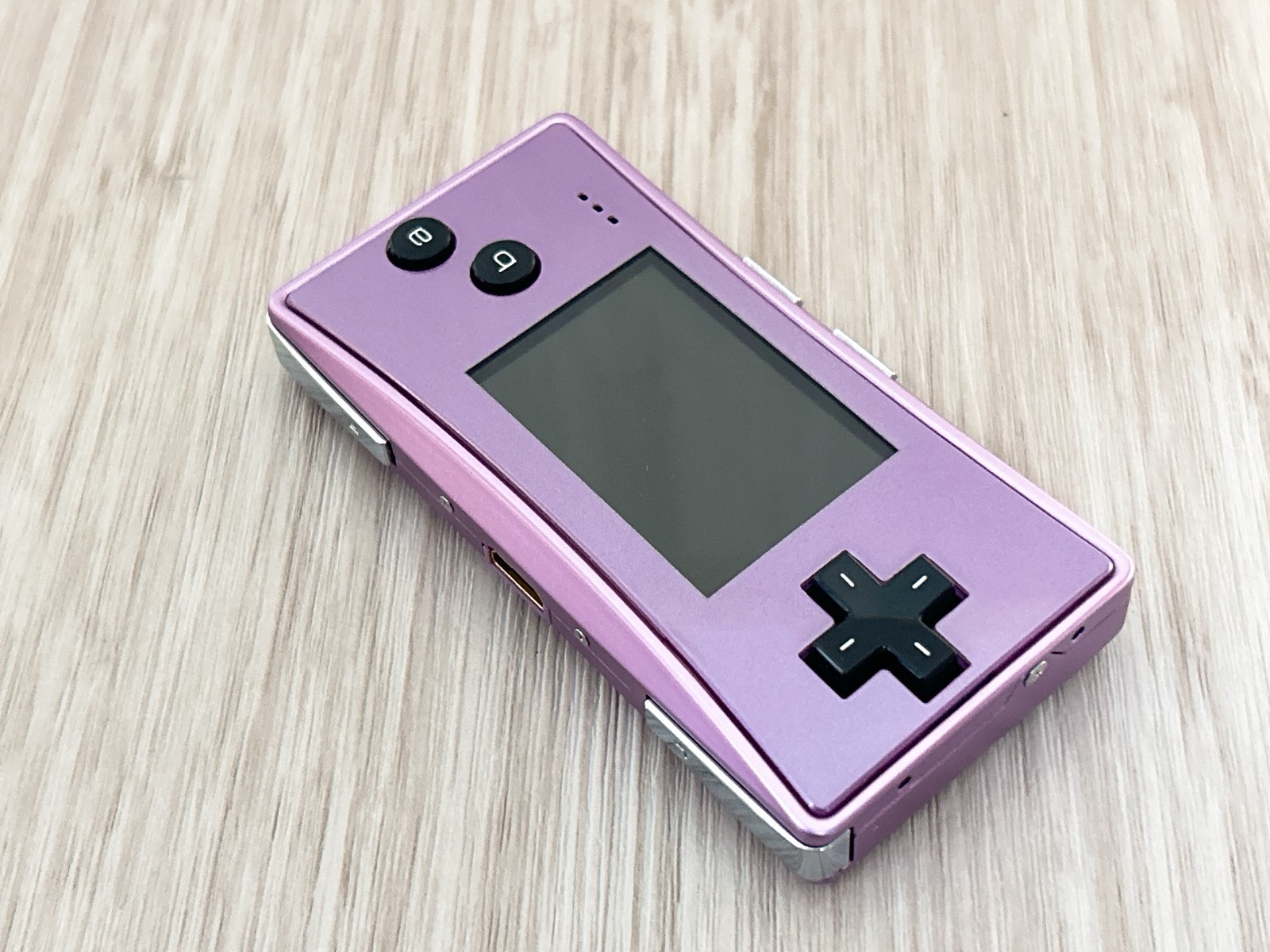Nintendo GameBoy Micro Purple Pink Console Tested w/ Charger GBM – Near Mint