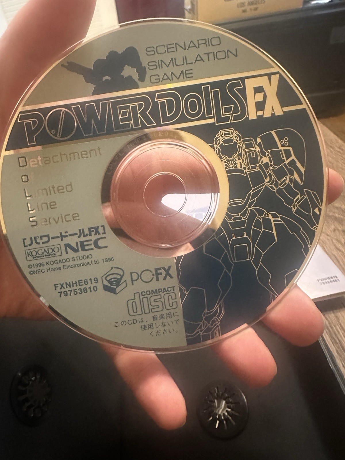Power DoLLS FX NEC PC-FX CIB Complete Manual Registration Card Japan Import
