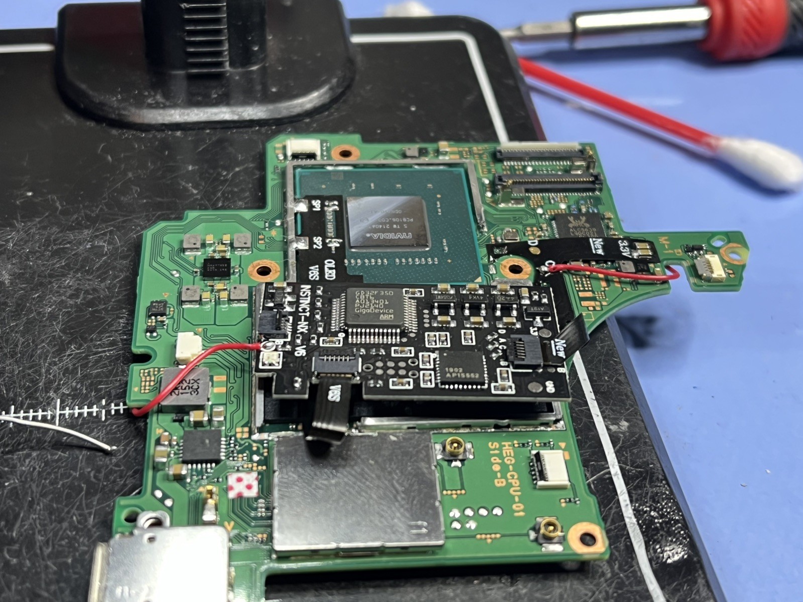 Switch v1/v2 Motherboard Service