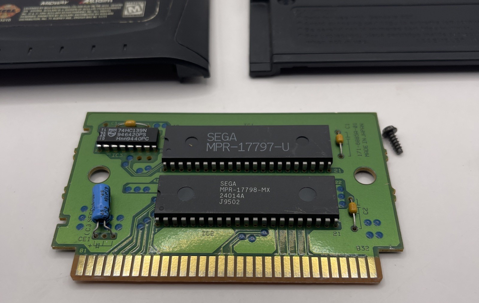 Mortal Kombat II (Sega 32X, 1994) – Cartridge Only Polished Pins Tested