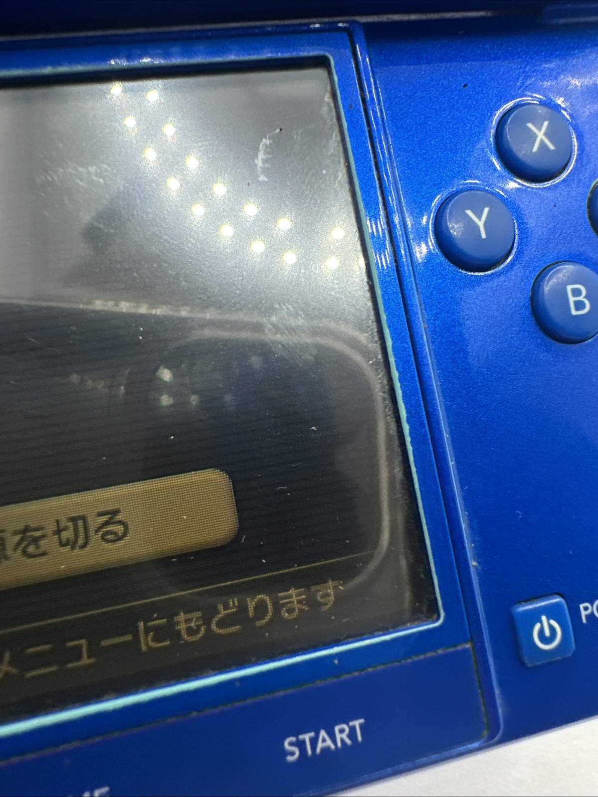 NINTENDO 3DS BLUE CTR-001(JPN) Powers On Parts Or Repair