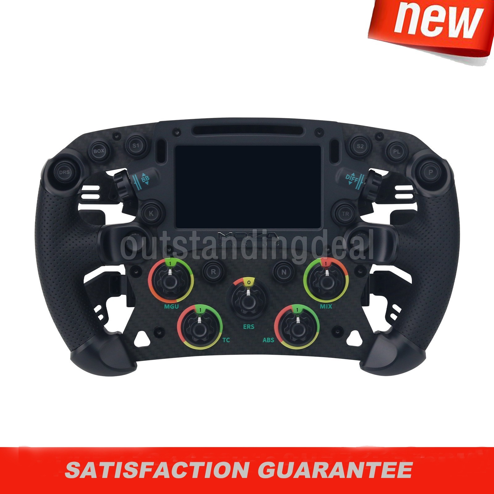 MOZA R12 V2 12Nm Direct Drive Wheel Base + 280mm FSR2 Formula Steering Wheel os6