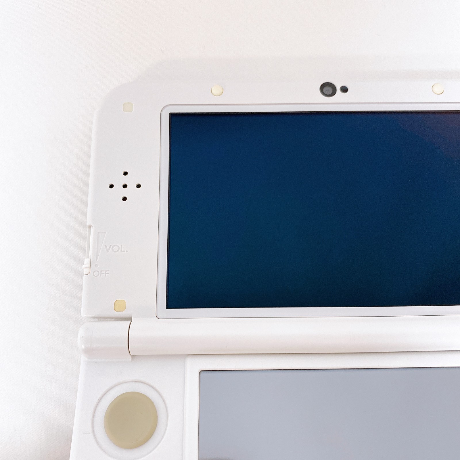 【Dual IPS】 New Nintendo 3DS XL LL Pearl White Stylus Japan Tested Working Rank S