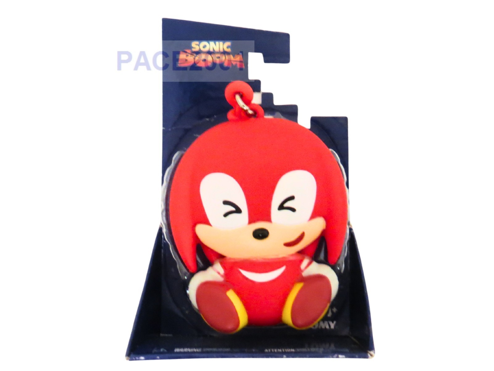 Tomy Sonic Boom- Cute Emoji Knuckles Clip on… Keychain or Zipper Pull – NIB