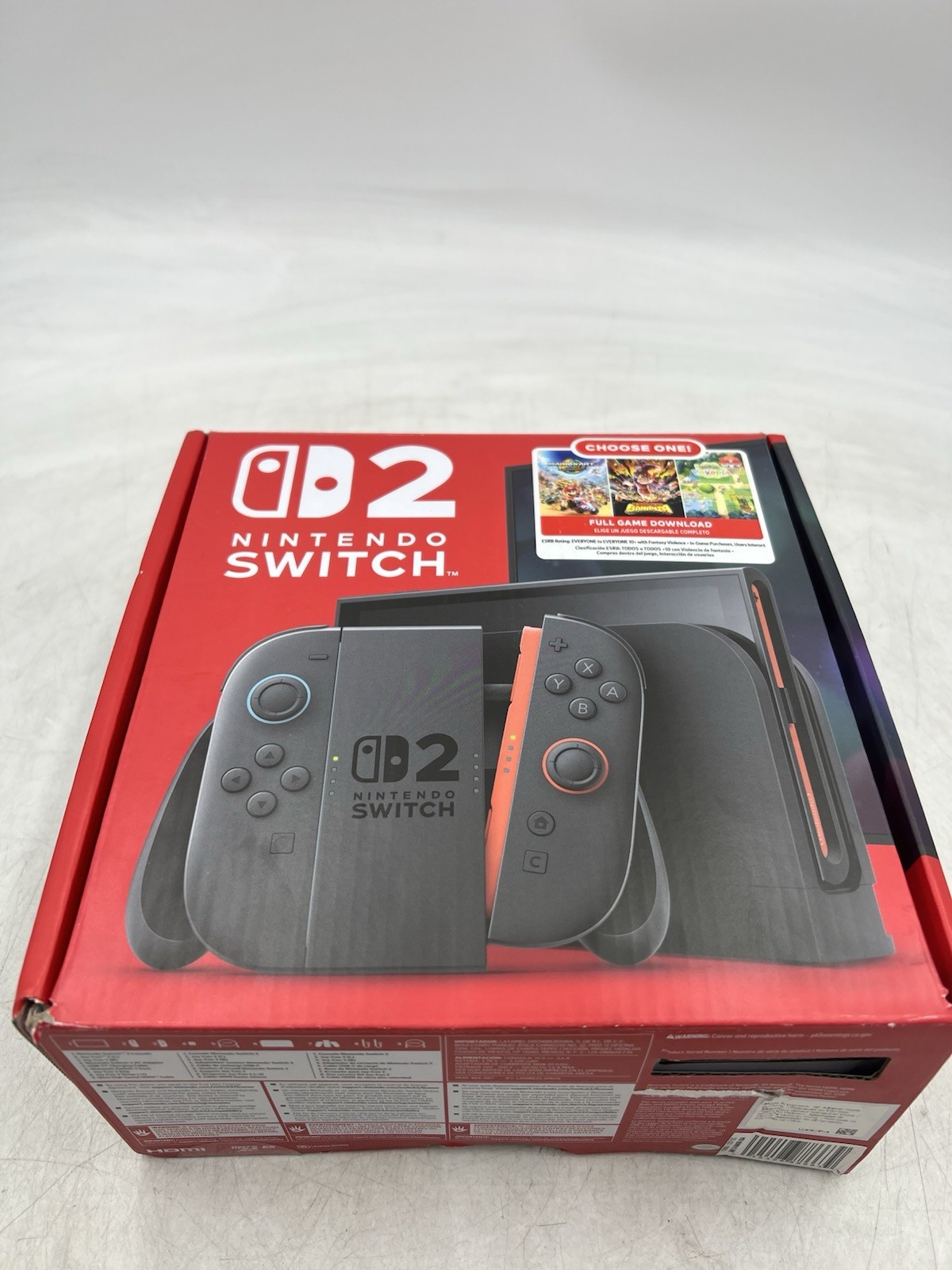 Nintendo Switch 2 With Choose One Full Game Download New In Box