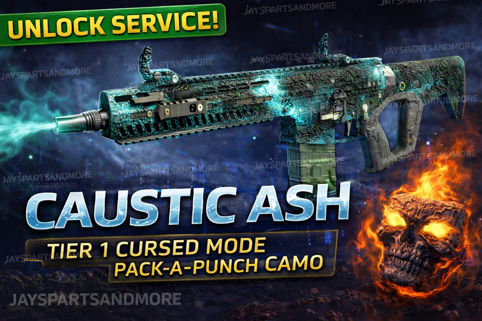 Cursed TIER 1 PACK A PUNCH CAMO Ashes of the Damned Easter Egg COD Black Ops 7