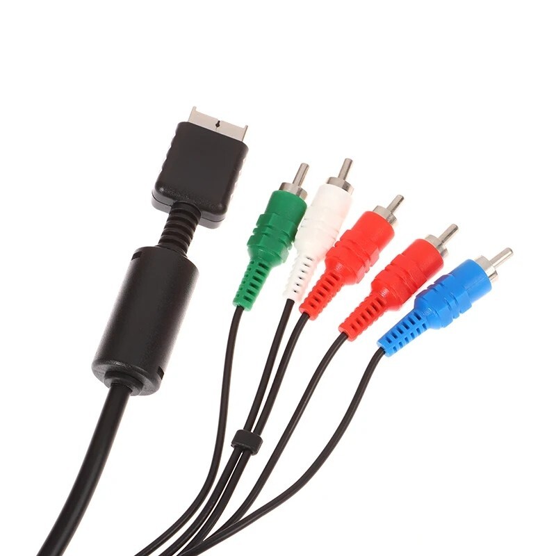 HD Component RCA AV Video-Audio Cable Cord for SONY Playstation 2 3 PS2 PS3 Slim