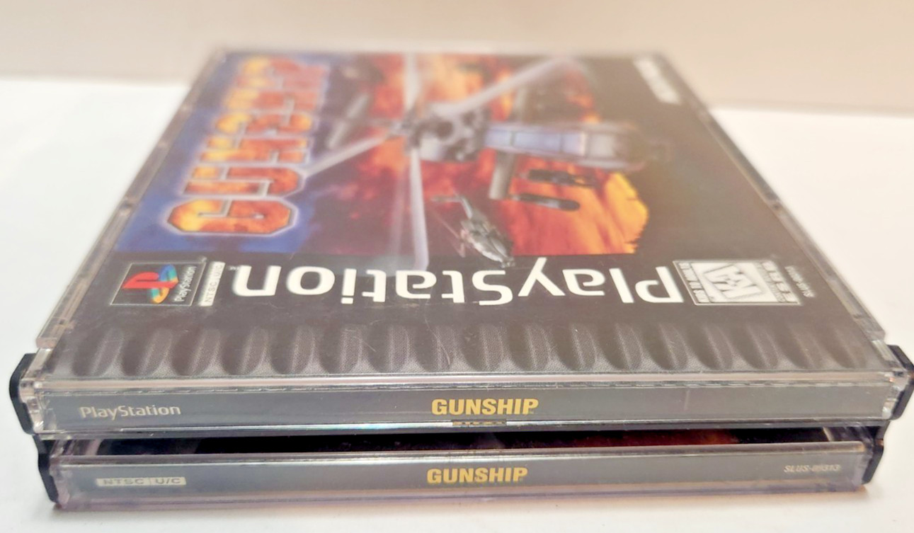 Playstation Gunship PS1 Video Game