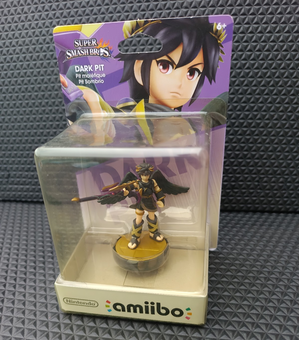 Nintendo amiibo Dark Pit Collectible Figure Super Smash Bros. for Wii U 2015