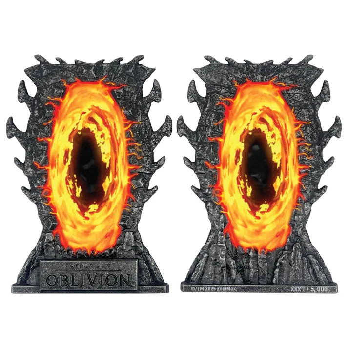 The Elder Scrolls IV: Oblivion Gates Limited Ed. Ingot Figure Official Bethesda