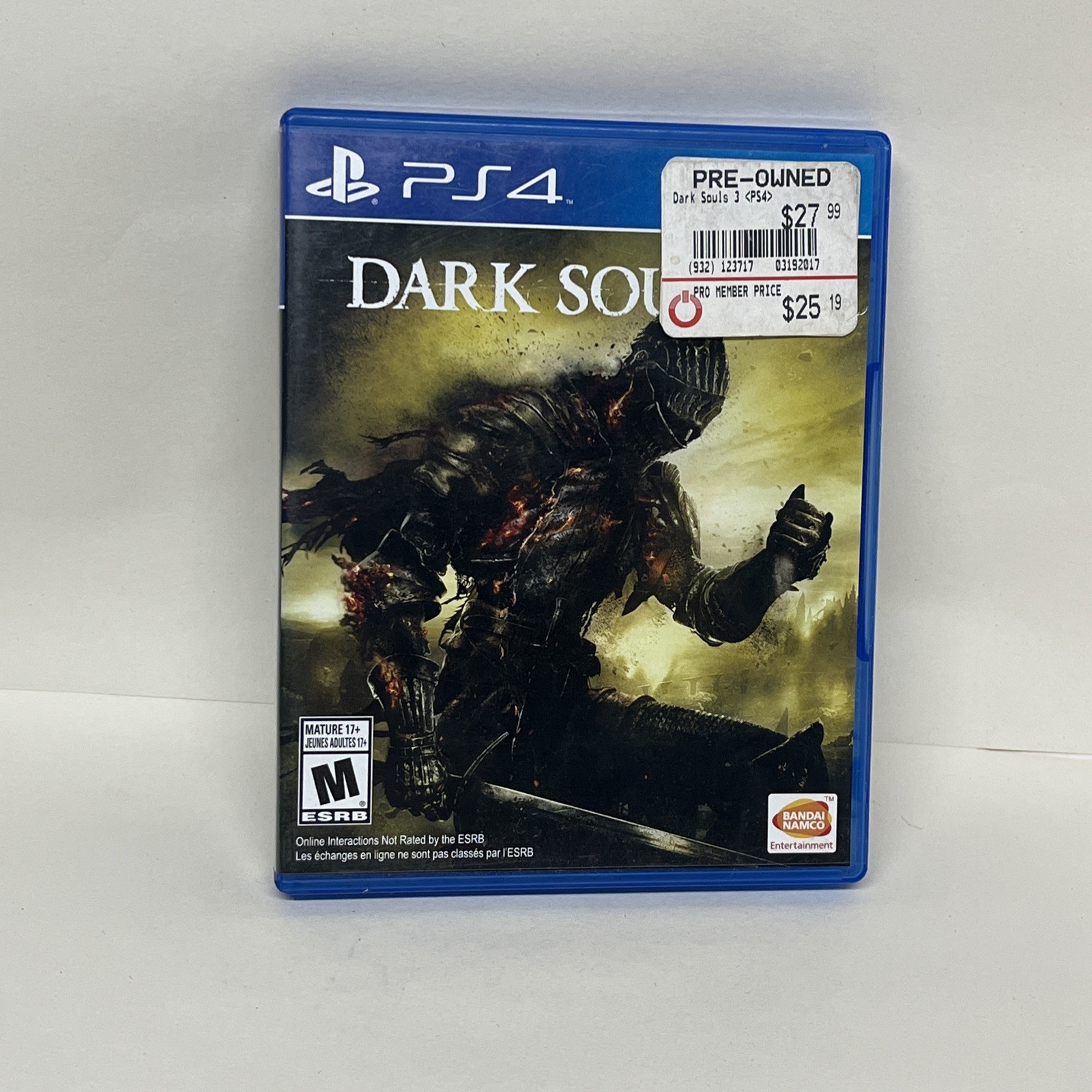 Dark Souls III 3 Sony PlayStation 4 PS4 Action RPG Software Bandai Namco
