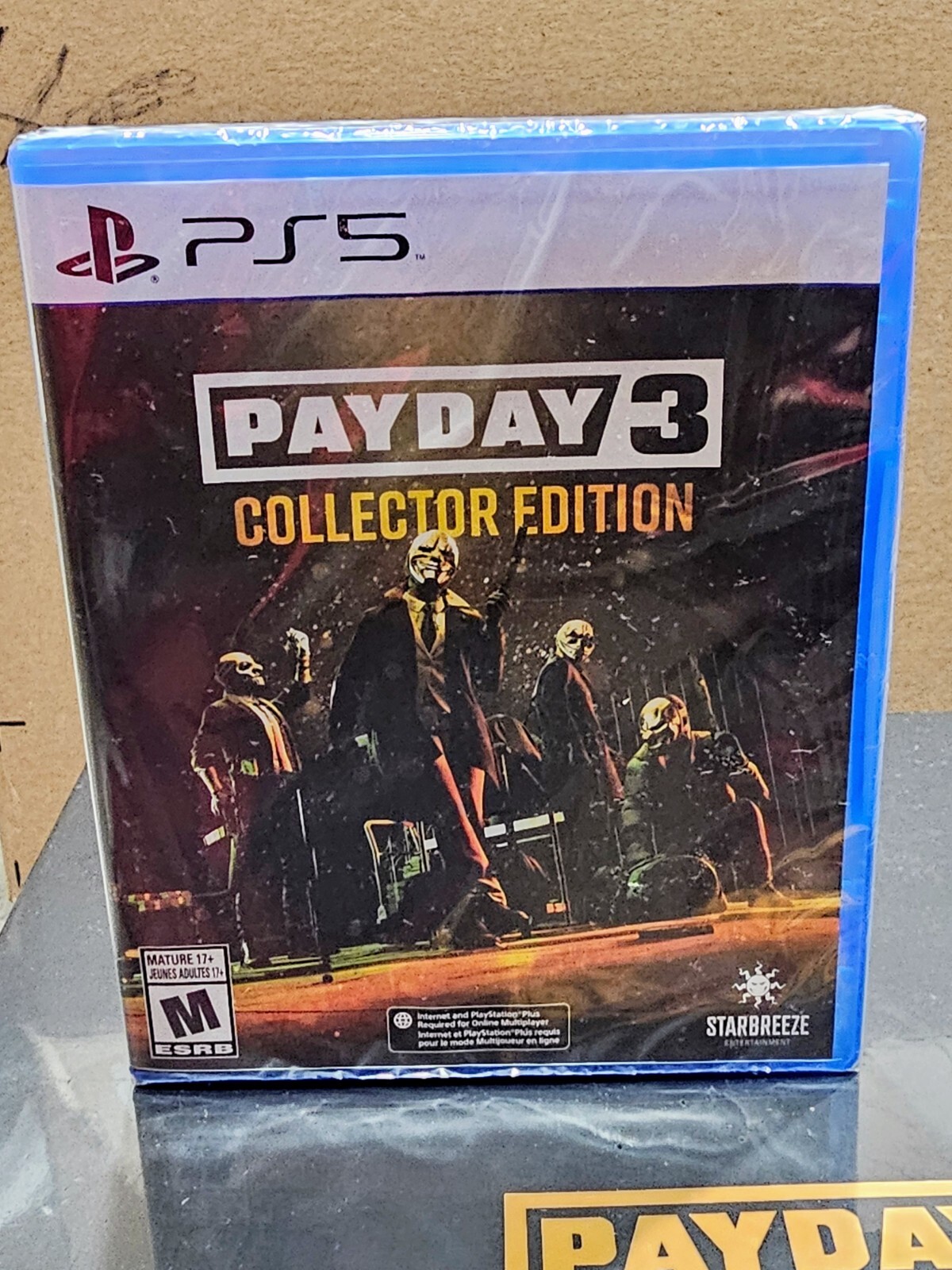 Pay Day 3 Collector’s Edition – Sony PlayStation – FACTORY SEALED