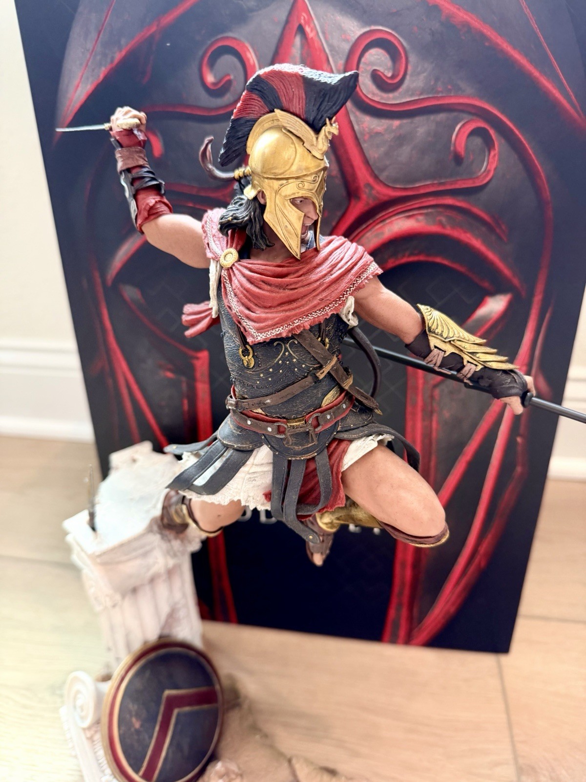 Assassin’s Creed Odyssey Collector’s Edition Xbox One 1 Spartan Statue + Extras