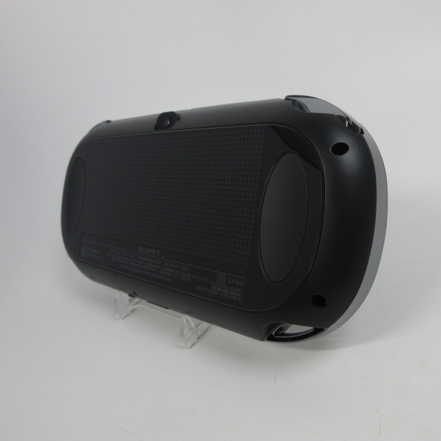 【Very Good】Sony PS Vita PCH-1000 Crystal Black Wi-Fi Model Console only #ReRe08/