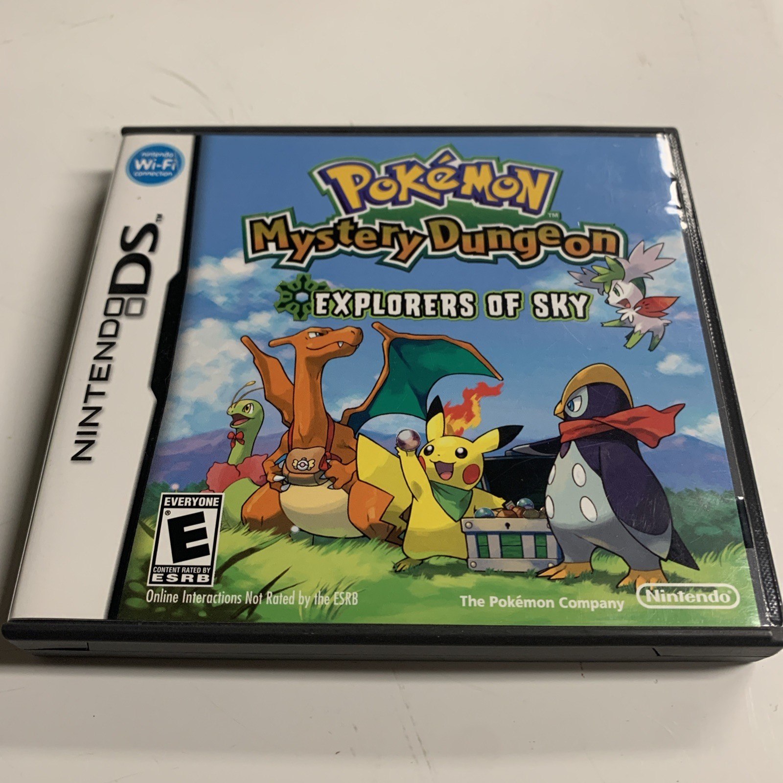 Pokemon Mystery Dungeon Explorers of Sky Case ONLY No Game DS Authentic USA