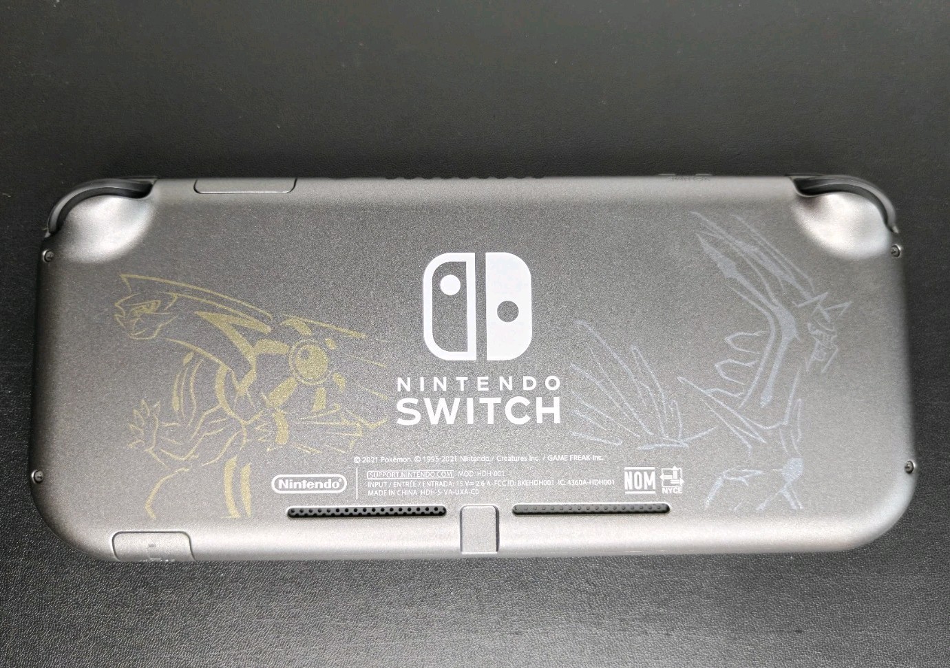 Nintendo Switch Lite Pokemon Dialga & Palkia Limited Edition w/ Case,Accessories