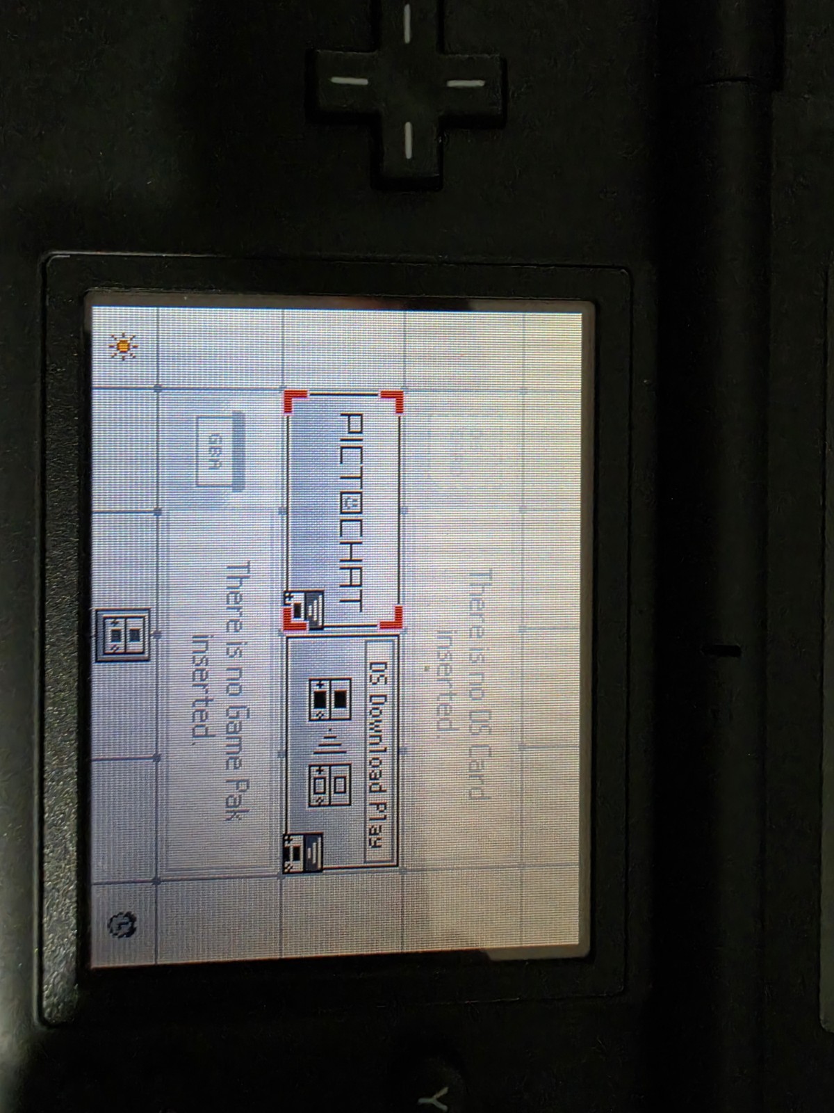 Nintendo DS Lite “AS IS” Handheld System – Onyx Black+charger(generic)+game