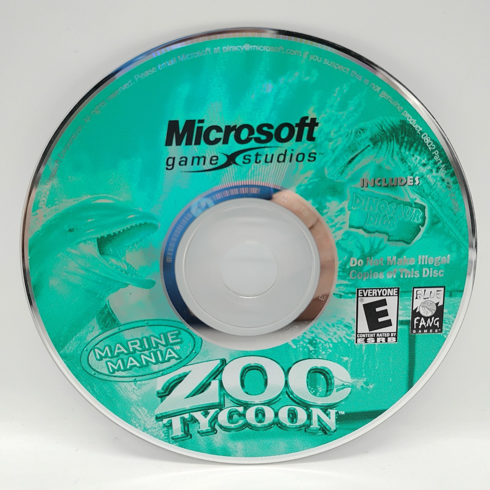 Zoo Tycoon: 1 & 2 w/ Marine Mania & Dinosaur Digs, And Endangered Species (PC)