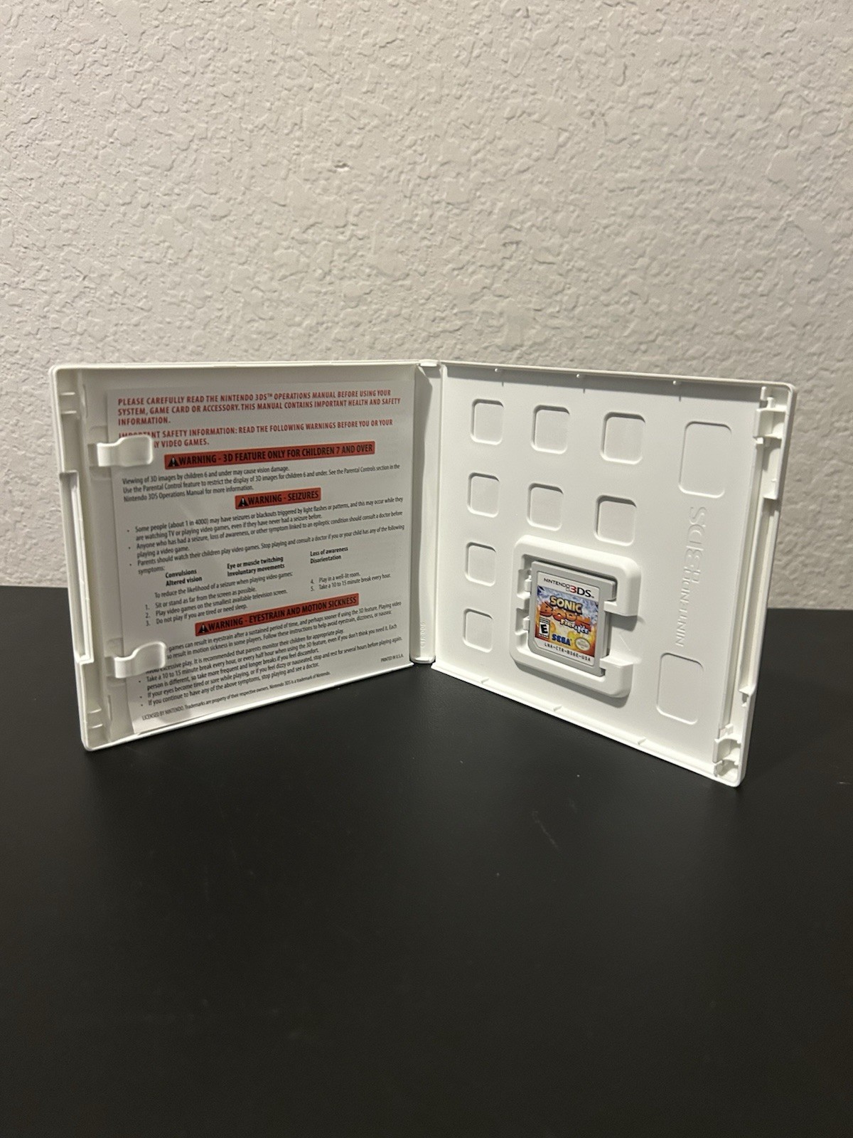 Sonic Boom Fire and Ice (Nintendo 3DS) CIB Complete & Tested Ships NEXT Day!