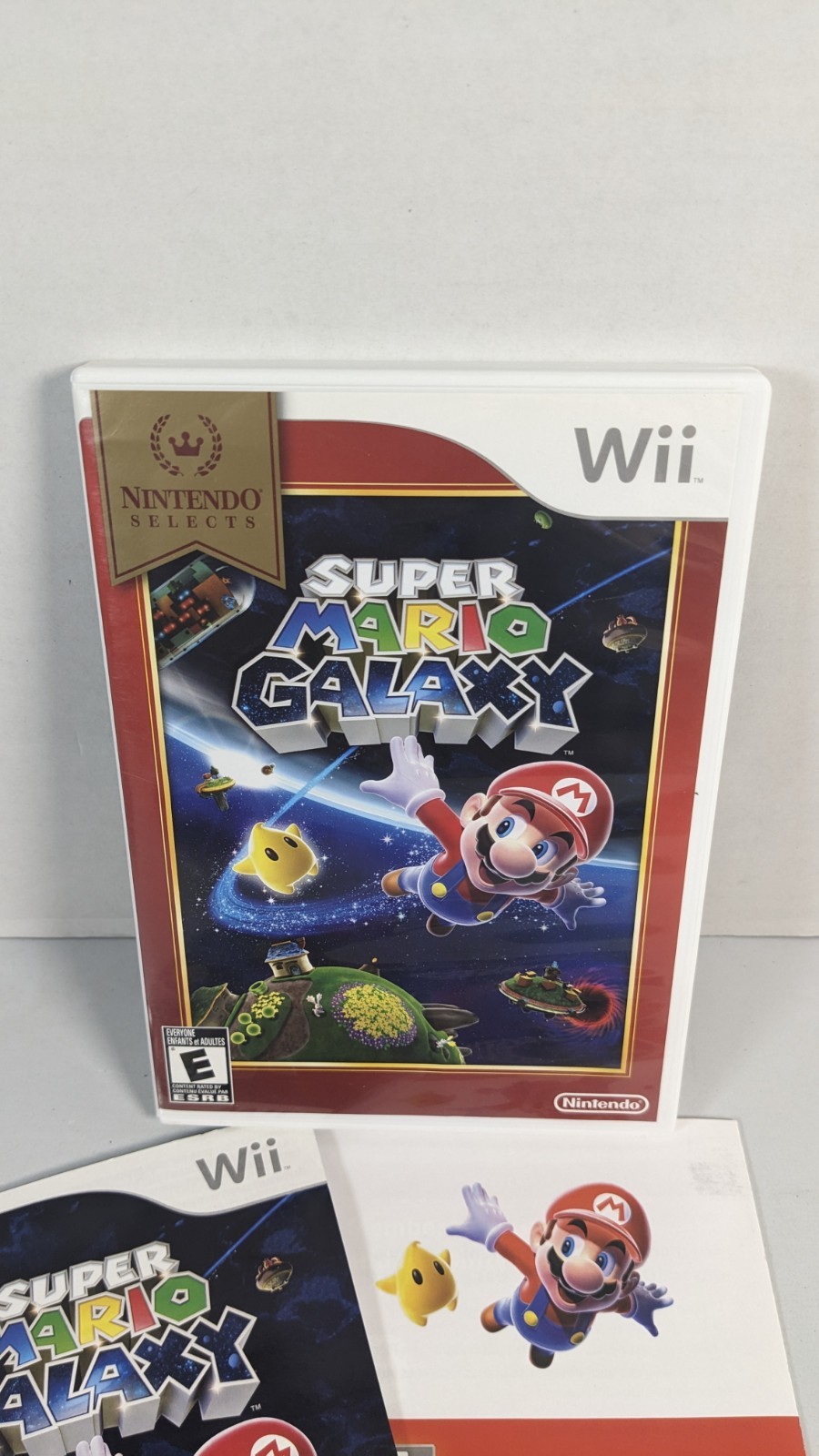 Super Mario Galaxy (Nintendo WII, 2011) CIB Tested Complete Case & Manual