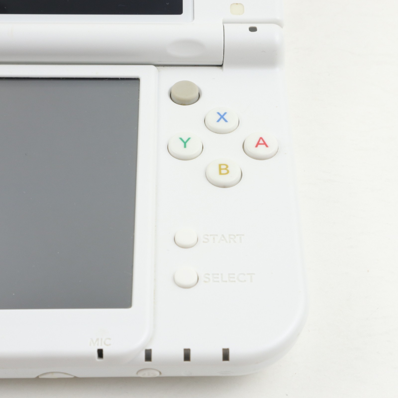 New Nintendo 3DS XL LL Console Dual IPS LCD Pearl White Excellent / Region Free