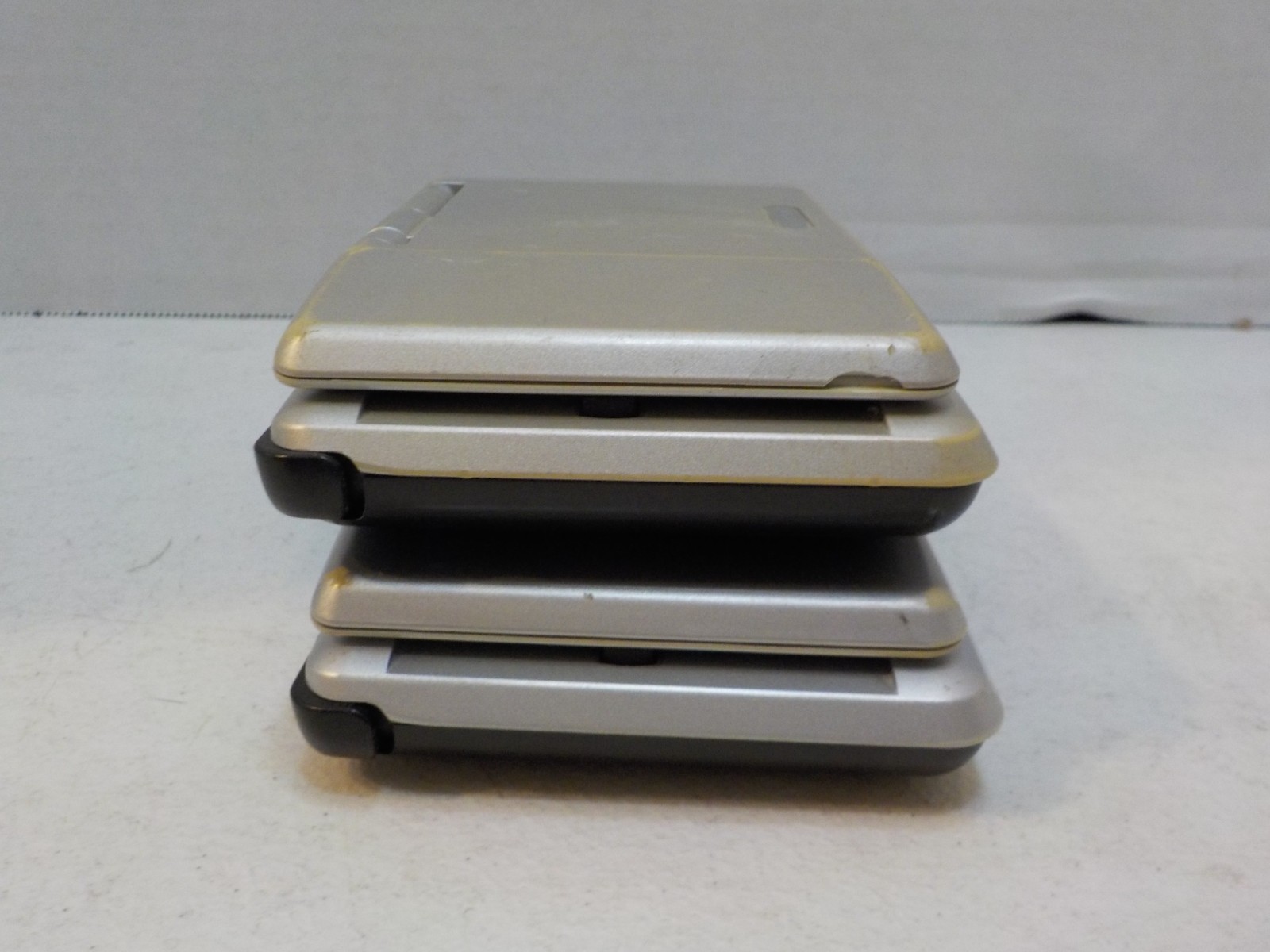 N A406 Nintendo DS Handheld Fat Console For Parts or Repair Silver Lot