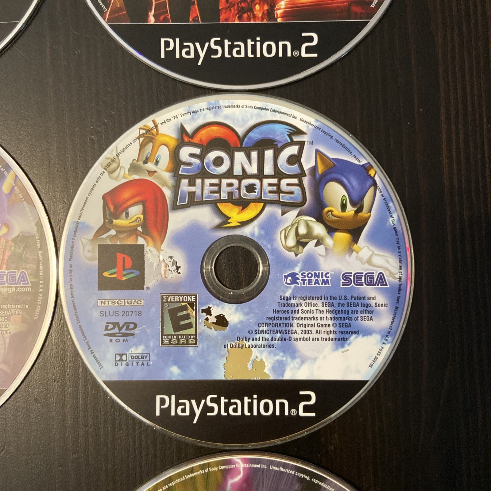 Lot of 6 Loose Playstation 2 Disc Only Tested Resident Evil Jak Twisted Metal