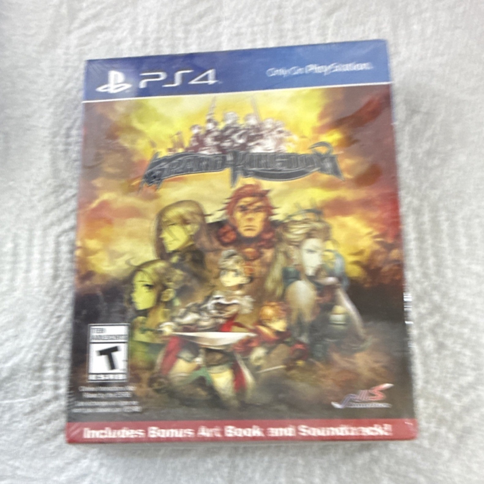Spike Chunsoft Grand Kingdom PS4 w/ Bonus Art Book & Soundtrack