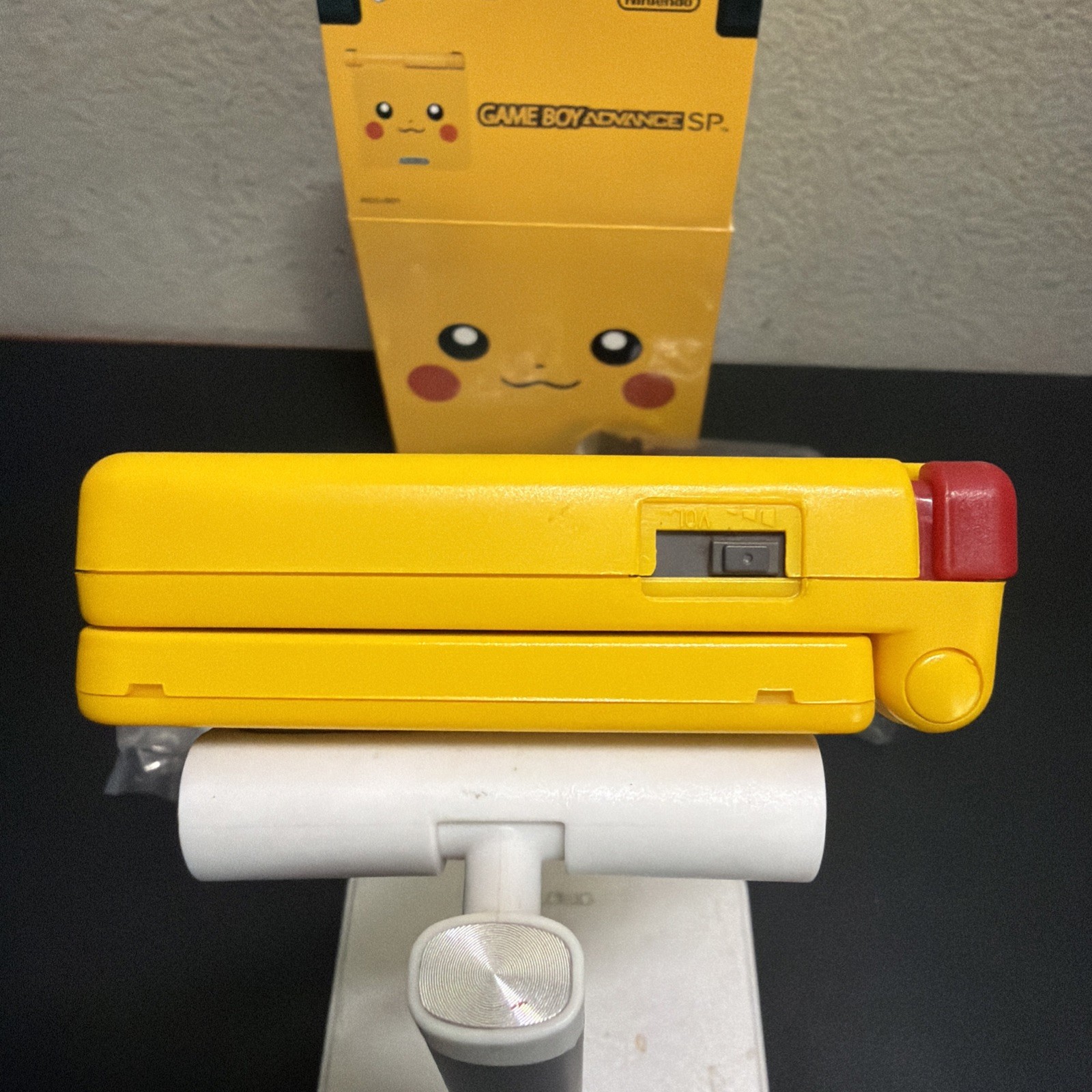 Nintendo Game Boy Advance SP Pikachu Handheld Brighter IPS Screen Yellow