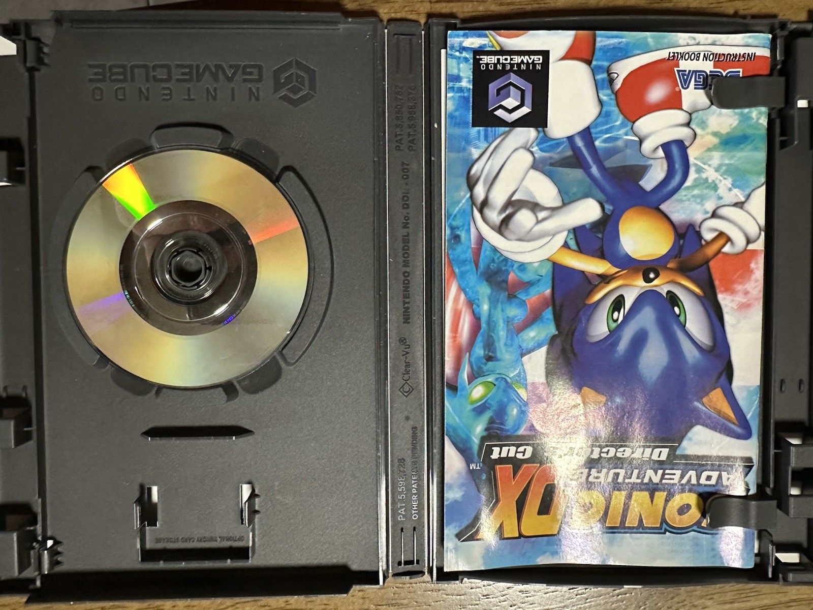 CIB SEGA Sonic Adventure DX: Director’s Cut Player’s Choice GameCube NTSC-U/C E