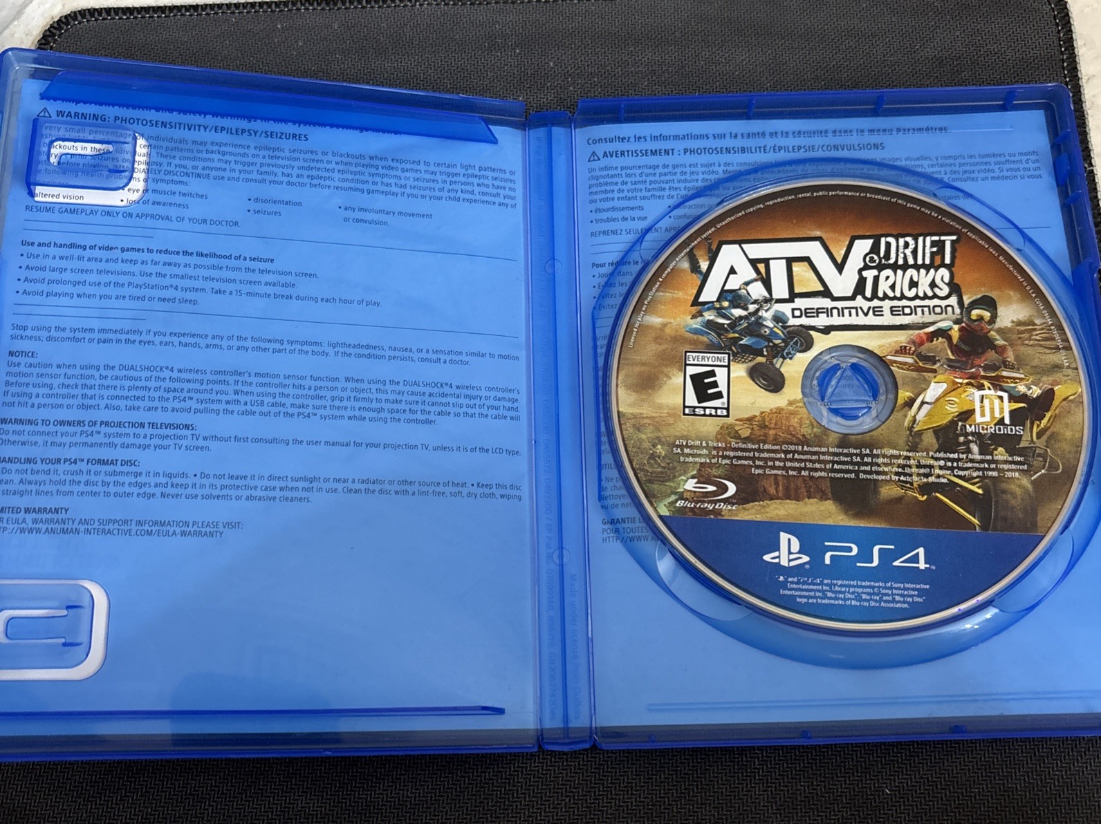 PS4 Dirt Bike/ Atv 4 Game Lot (ALL Working) Good Condition