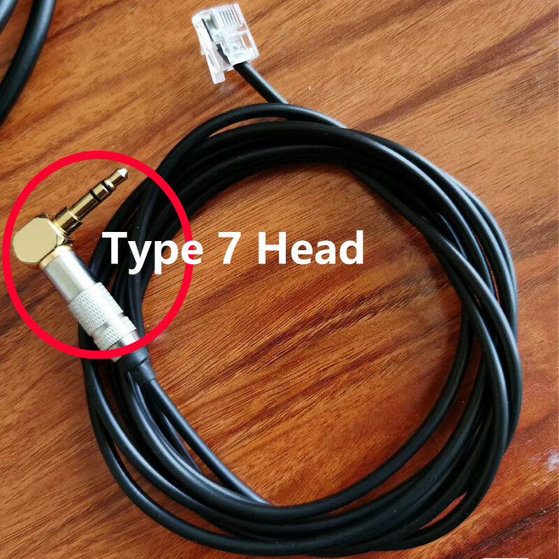 For Fanatec Handbrake 3.5mm jack to RJ12 Cable Connect Clubsport Wheel Base