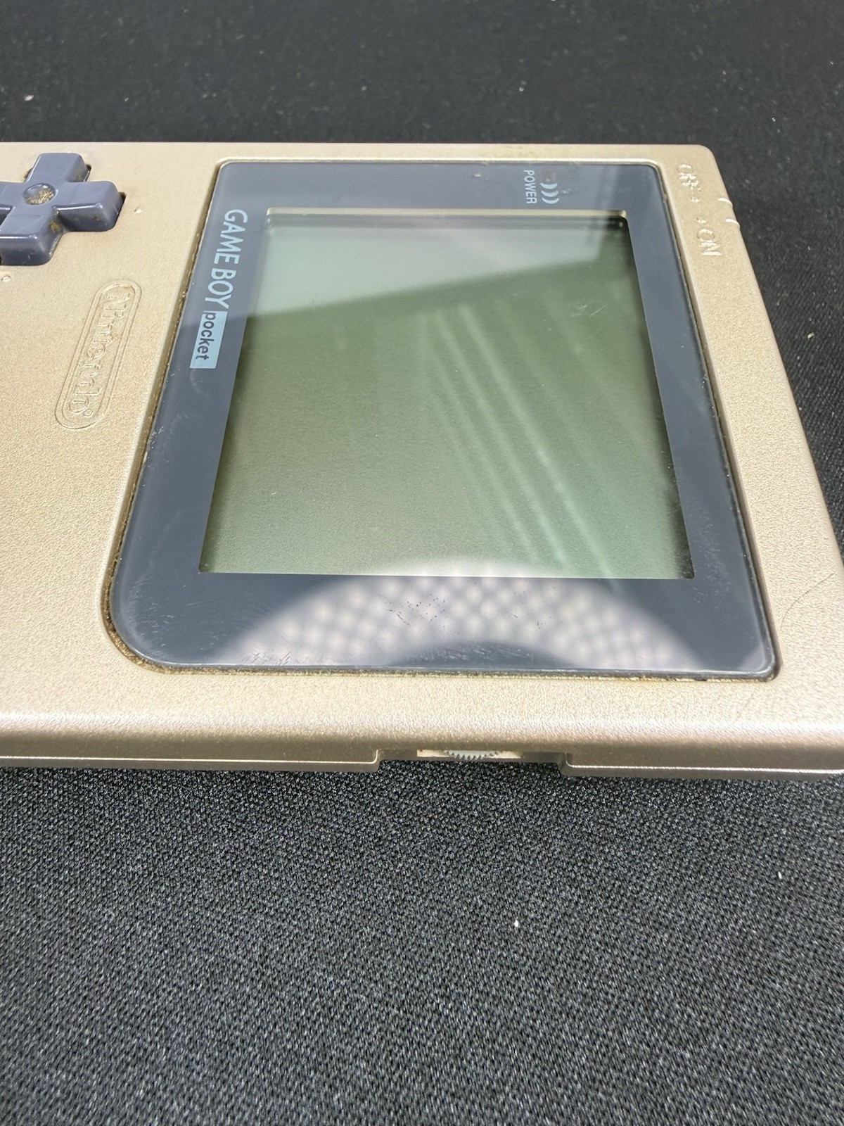 Nintendo Game Boy pocket Gold Console MGB-001 Vintage Rare Used Japan no Box JPN